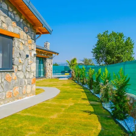 Luxury Stone House With Turkish Hamam, Sauna, Indoor And Outdoor Pool In Fethiye Вилла