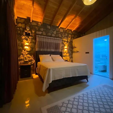 Luxury Stone House With Turkish Hamam, Sauna, Indoor And Outdoor Pool In Fethiye Villa *