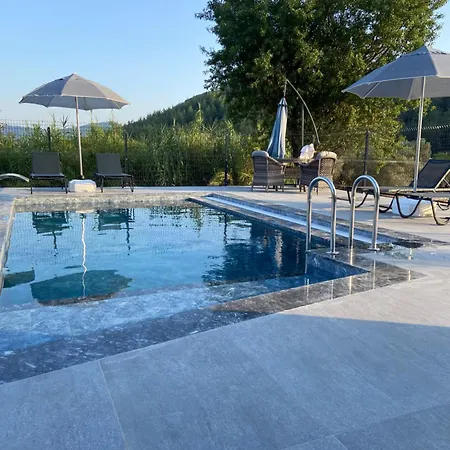 Luxury Stone House With Turkish Hamam, Sauna, Indoor And Outdoor Pool In Fethiye
