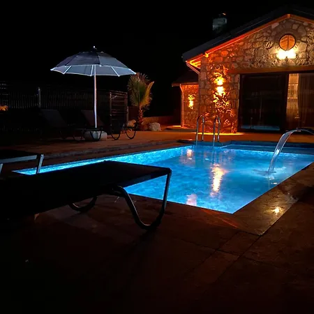 Luxury Stone House With Turkish Hamam, Sauna, Indoor And Outdoor Pool In Fethiye *