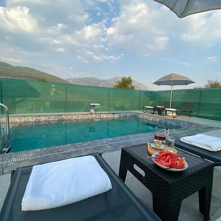 Luxury Stone House With Turkish Hamam, Sauna, Indoor And Outdoor Pool In Fethiye * Muğla