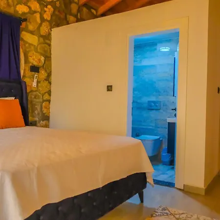 Luxury Stone House With Turkish Hamam, Sauna, Indoor And Outdoor Pool In Fethiye Villa