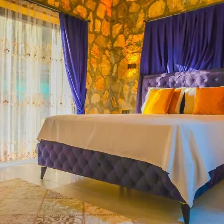 Villa Luxury Stone House With Turkish Hamam, Sauna, Indoor And Outdoor Pool In Fethiye Mugla