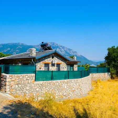 Luxury Stone House With Turkish Hamam, Sauna, Indoor And Outdoor Pool In Fethiye Villa Muğla